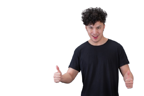 man is showing hand love sign symbol removebg preview